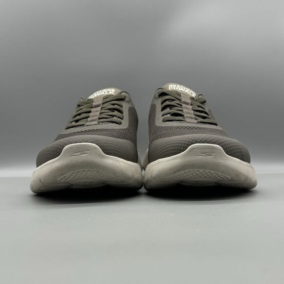 SKECHERS Go Walk Flex Brown Slip-ins Sneaker Men's Size 10.5 Extra Wide Fit - Picture 2 of 12